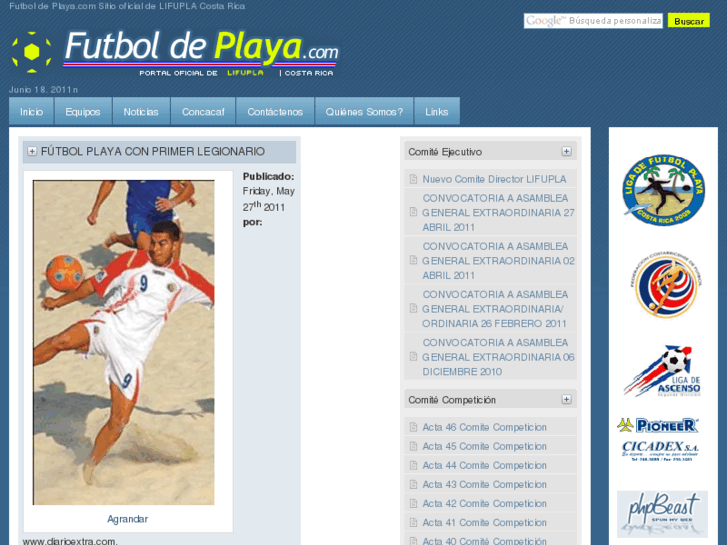 www.futboldeplaya.com