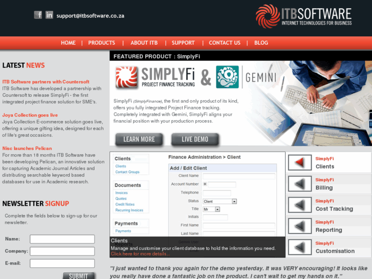 www.itbsoftware.co.za