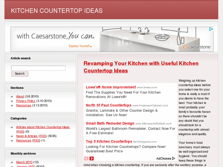 www.kitchencountertopideas.com