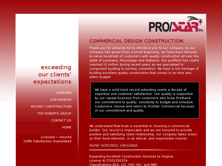 www.prostarcommercial.com