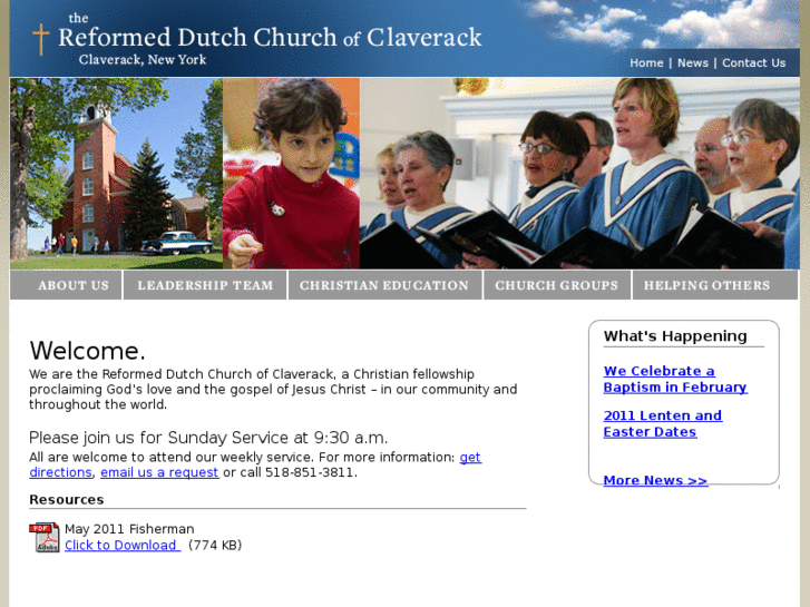 www.reformedchurchclaverack.org