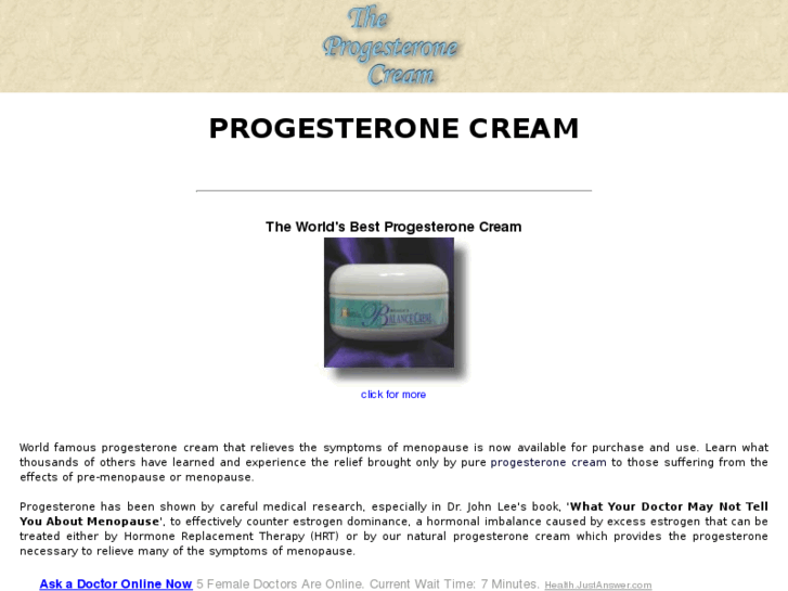 www.the-progesterone-cream.com