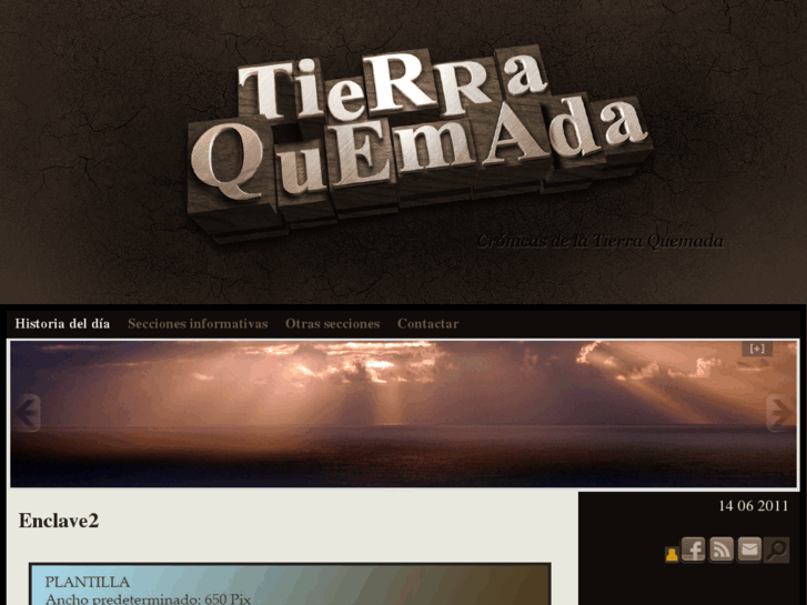 www.tierraquemada.net