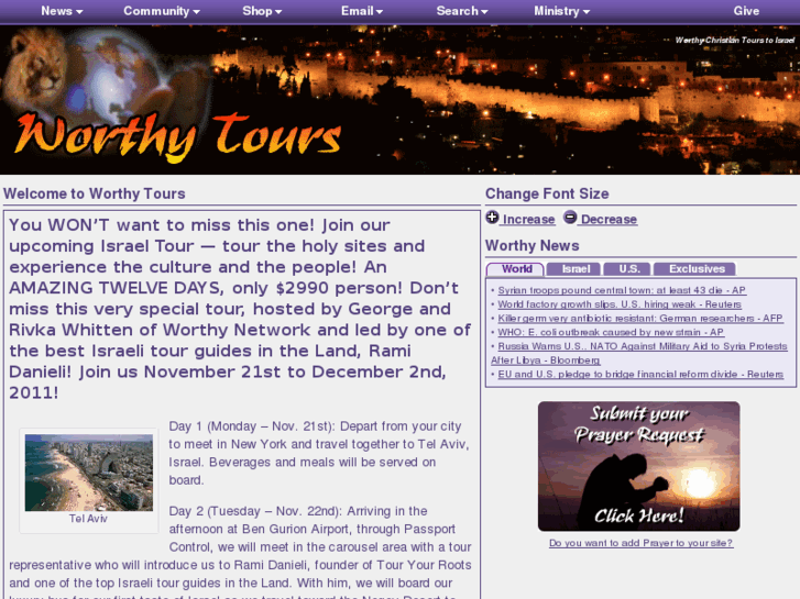 www.worthytours.com