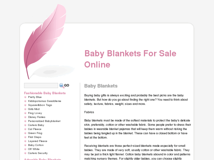 www.babyblanketsforsaleonline.com