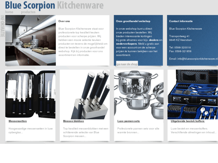 www.bluescorpionkitchenware.com