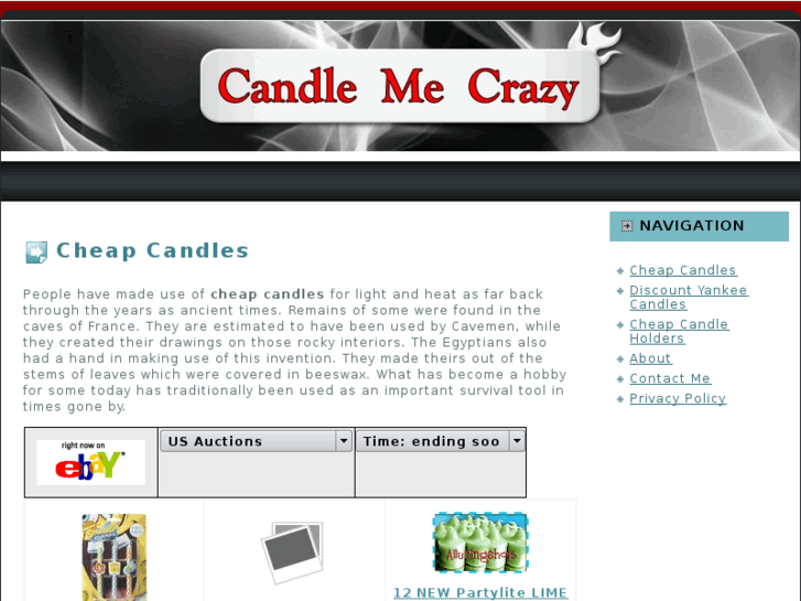 www.candlemecrazy.com