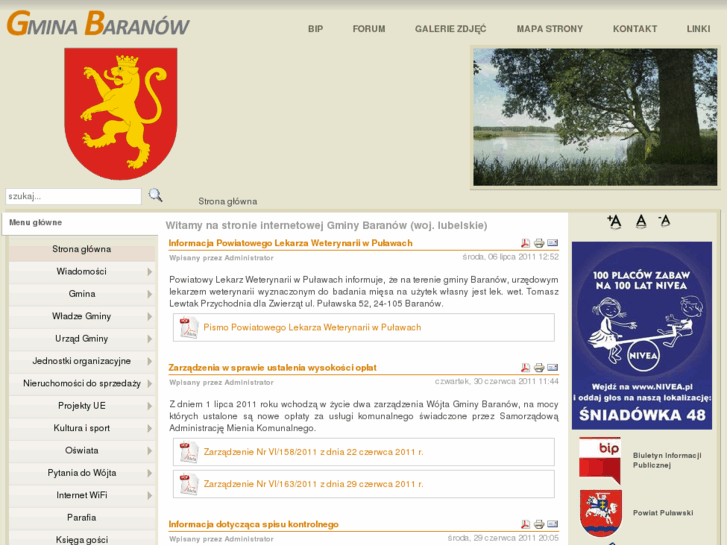 www.gminabaranow.pl