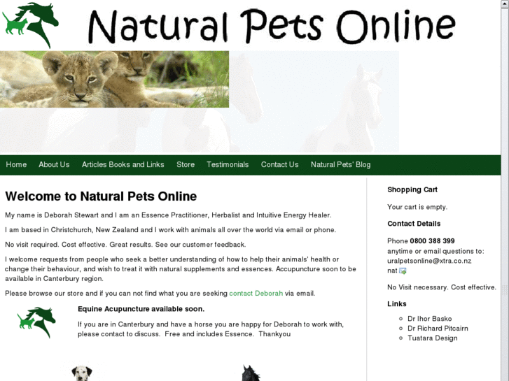 www.naturalpetsonline.co.nz