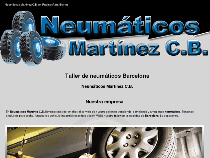 www.neumaticosmartinezbcn.com