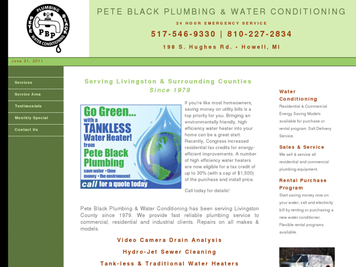 www.peteblackplumbing.com