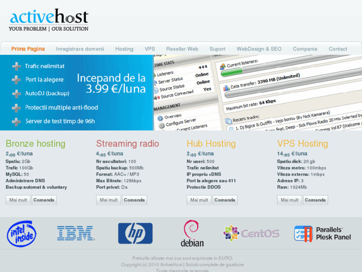 www.activehost.ro