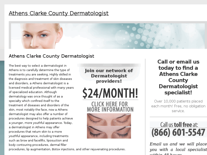 www.athensclarkecountydermatologist.com