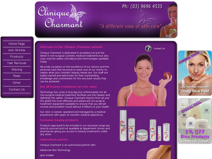 www.cliniquecharmant.com.au