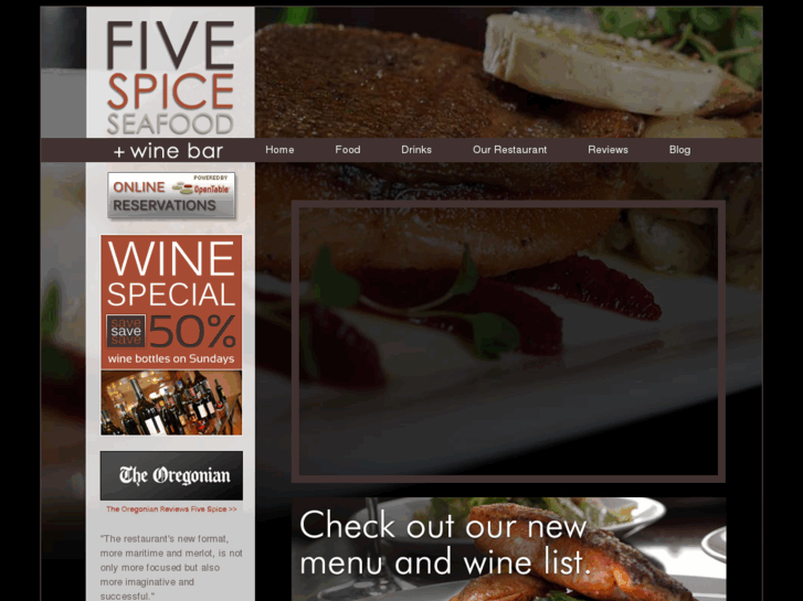 www.fivespicerestaurant.com