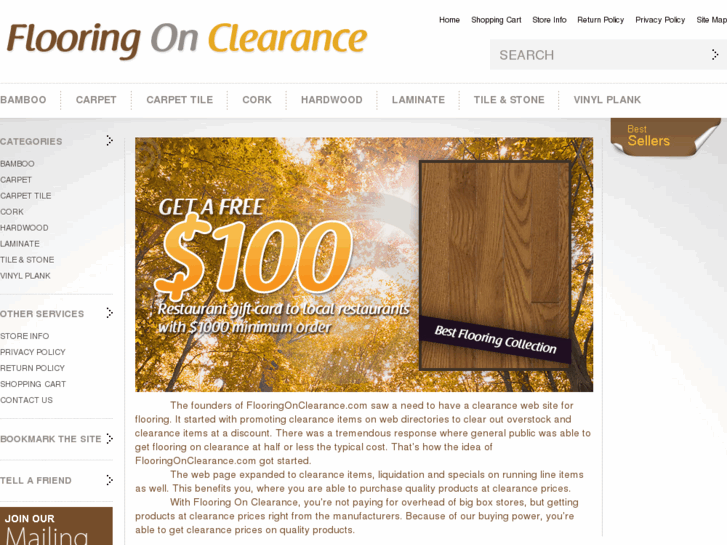 www.flooringonclearance.com