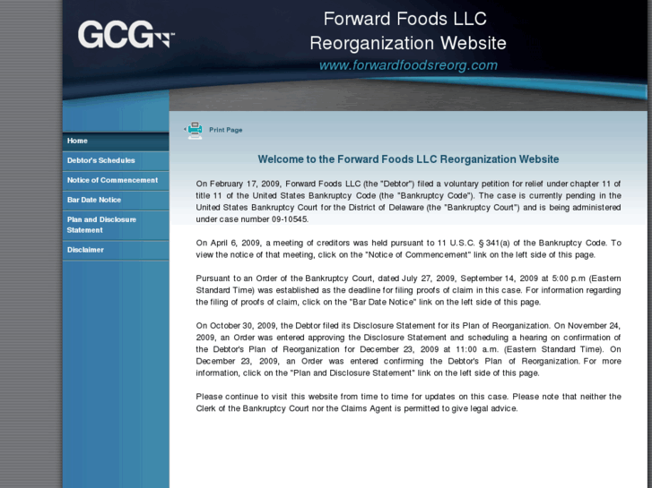 www.forwardfoodsreorg.com