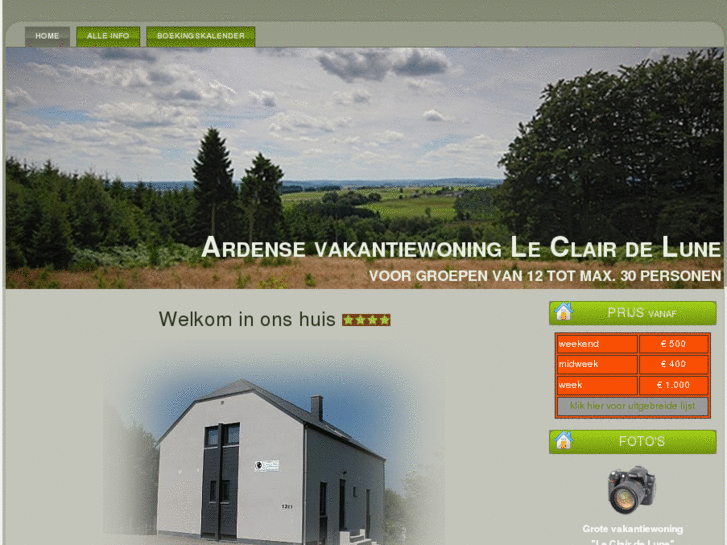 www.grotevakantiewoning.be