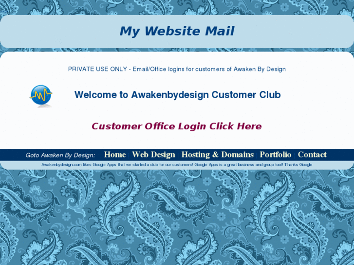 www.mywebsitemail.com