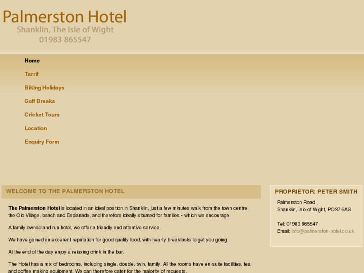 www.palmerston-hotel.com