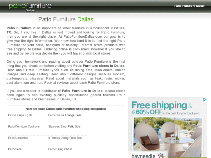 www.patiofurnituredallas.com