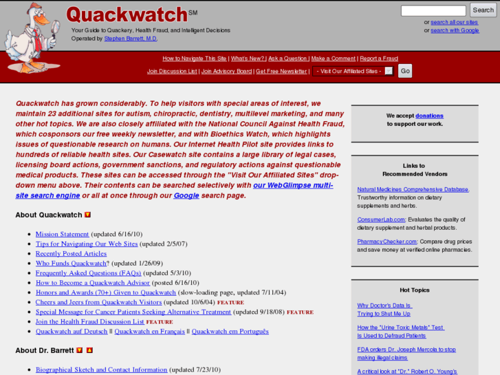 www.quackwatch.org