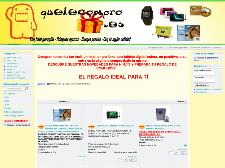 www.quelecompro.es