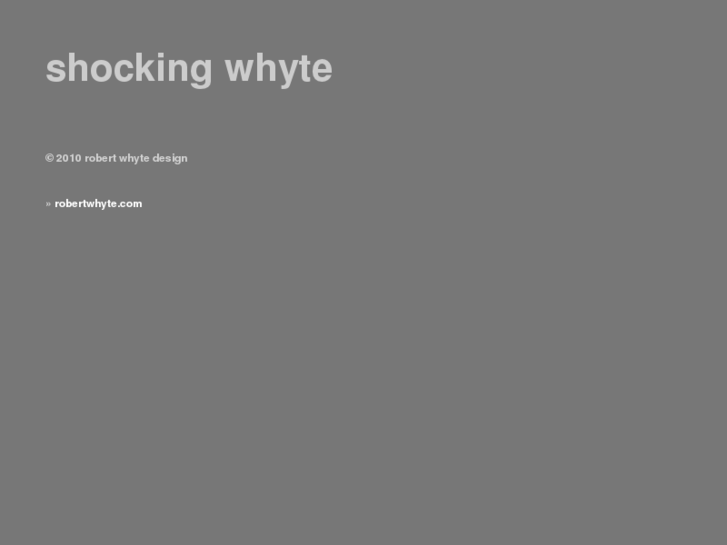 www.shockingwhyte.com