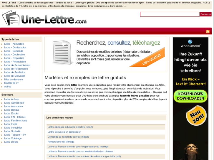 www.une-lettre.com