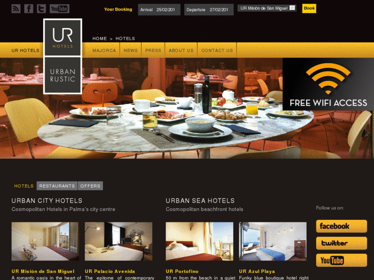 www.urban-hotels.com