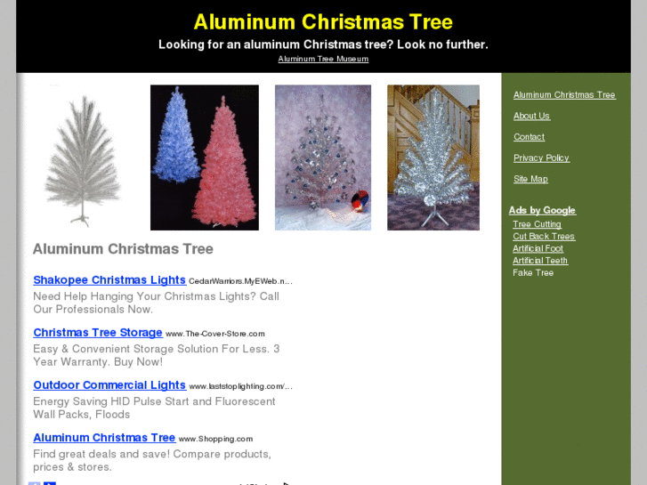 www.aluminumchristmastree.org