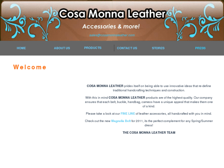 www.cosamonnaleather.com