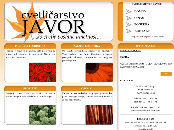 www.cvetlicarstvojavor.com