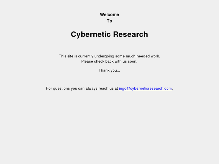 www.cyberneticresearch.com