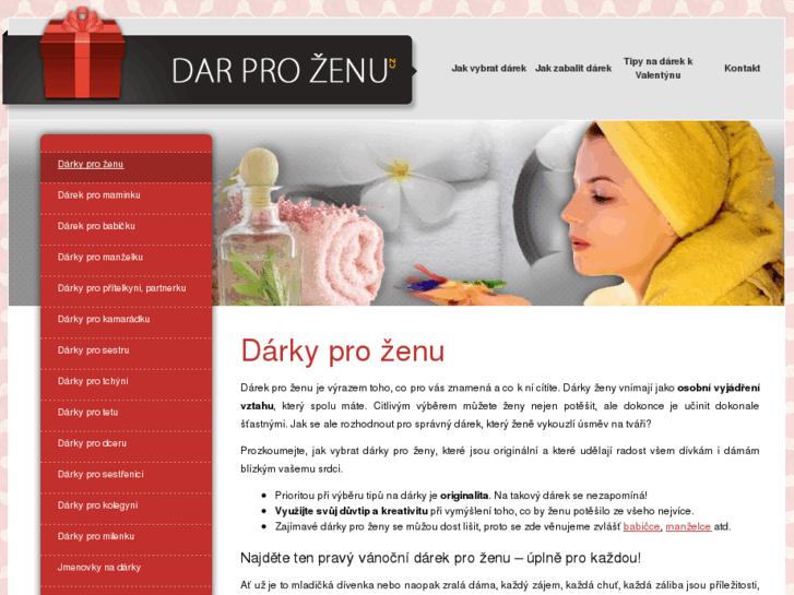 www.dar-pro-zenu.cz