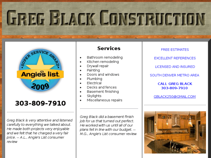 www.gregblackconstruction.com