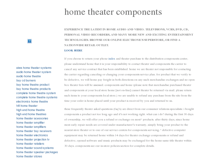 www.home-theater-components.com