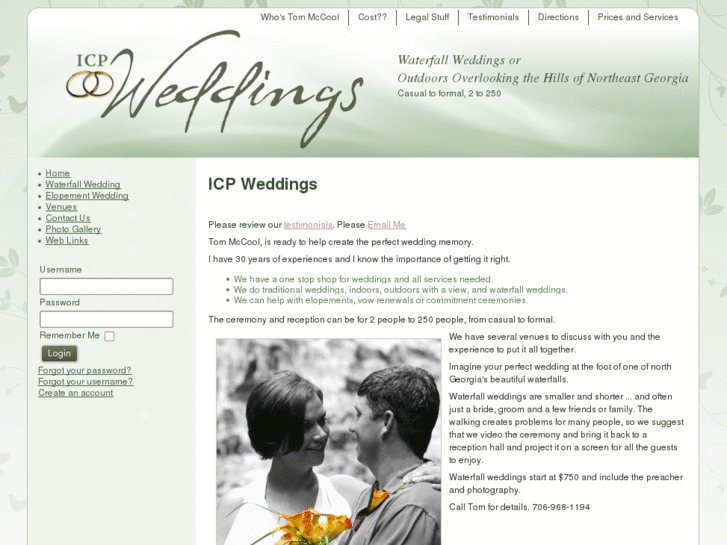 www.icpweddings.com