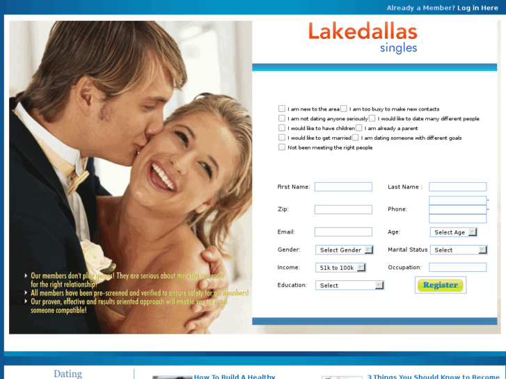 www.lakedallassingles.com