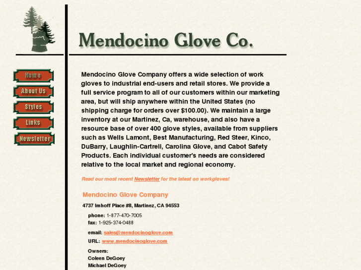 www.mendocinoglove.com