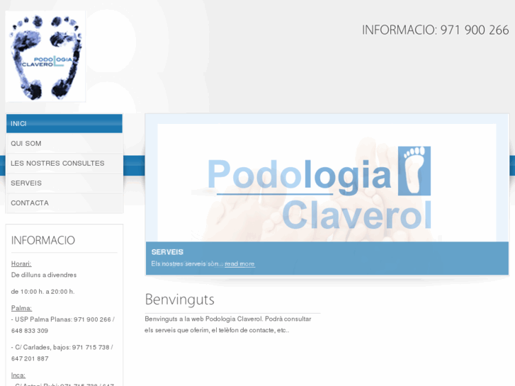 www.podologiaclaverol.com