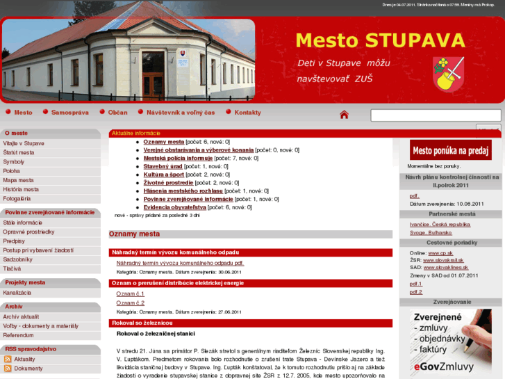 www.stupava.sk