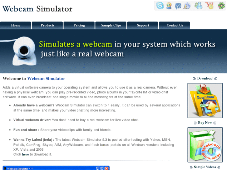 www.webcamsimulator.com