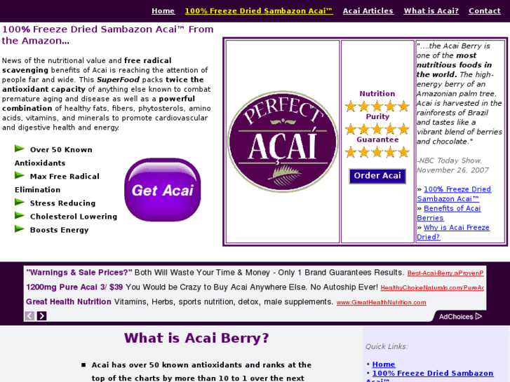 www.acaiberriesbenefits.com