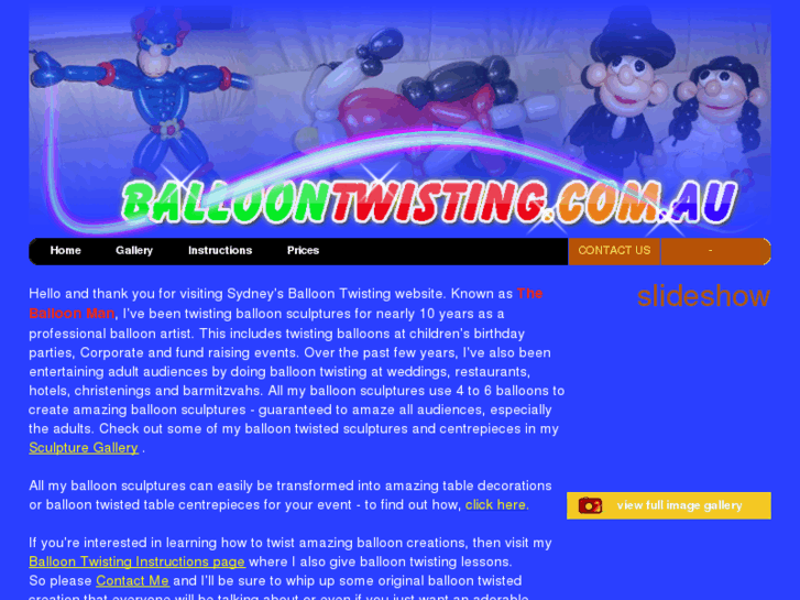 www.balloontwisting.com.au