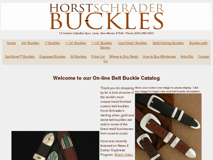 www.beltbucklesbyhorst.com