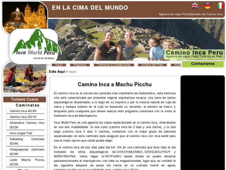 www.camino-inca.co