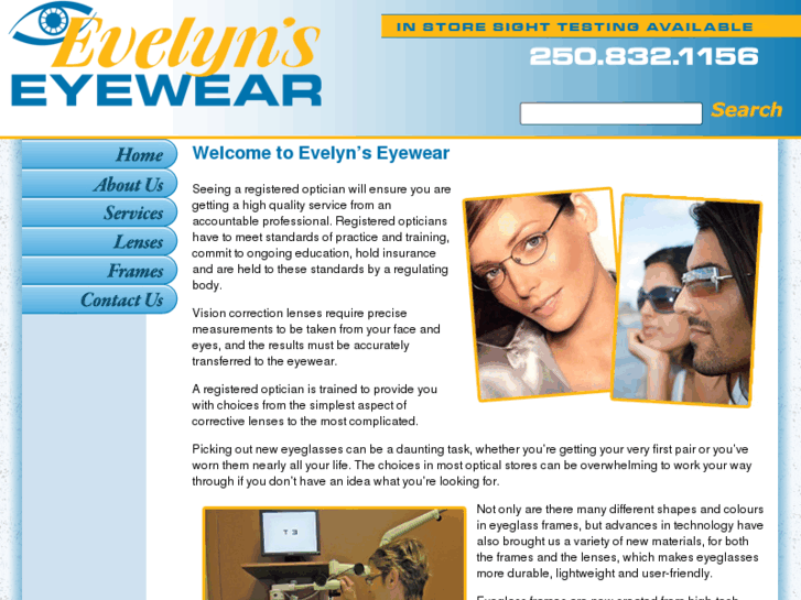 www.evelynseyewear.com