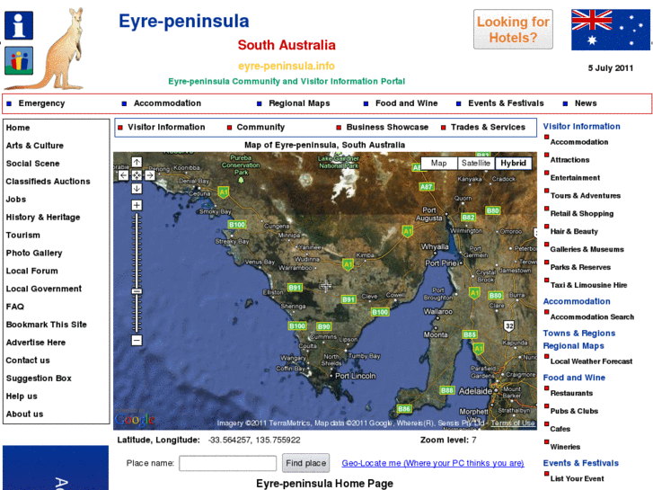 www.eyre-peninsula.info