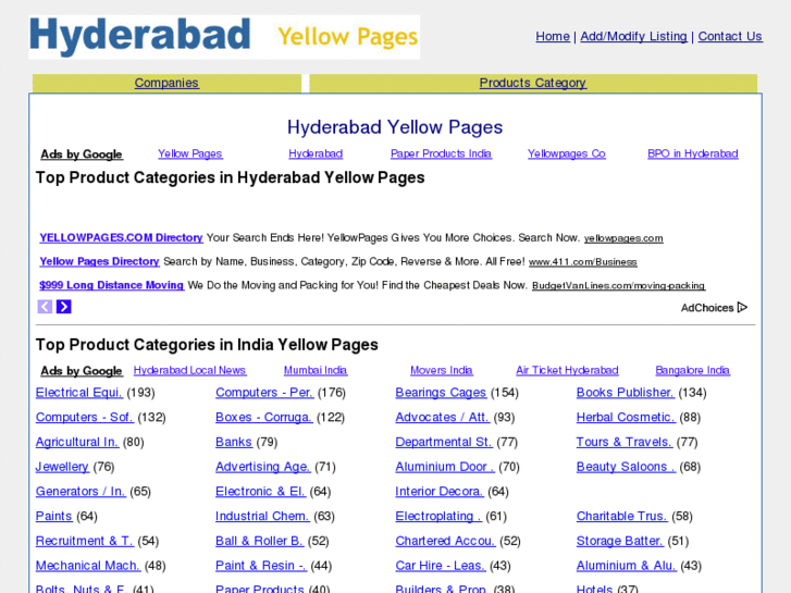 www.hyderabad-yellowpages.net